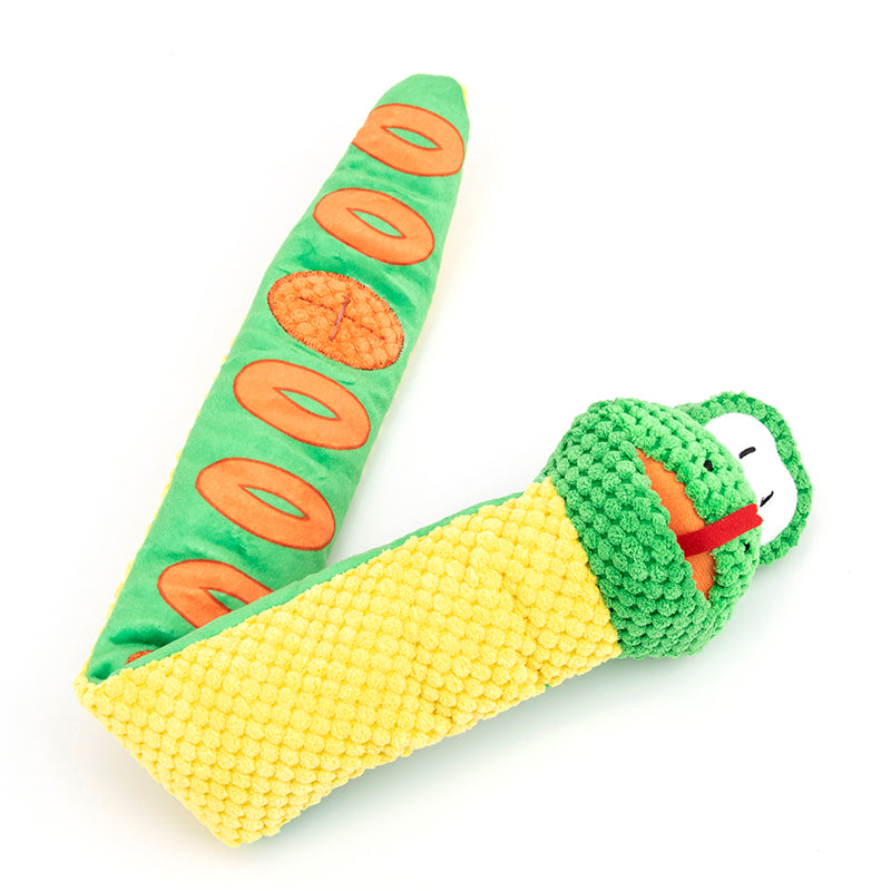 Squeaky Snake Toy For Dogs