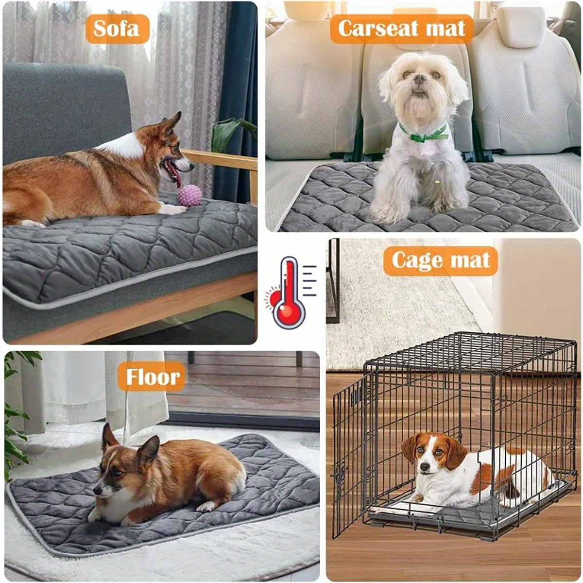 Self-Heating Cat & Dog Bed Mat