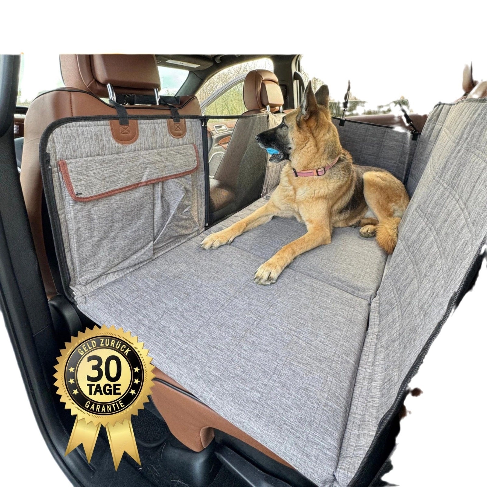 Car Support Bed for Rear Seats for Dogs