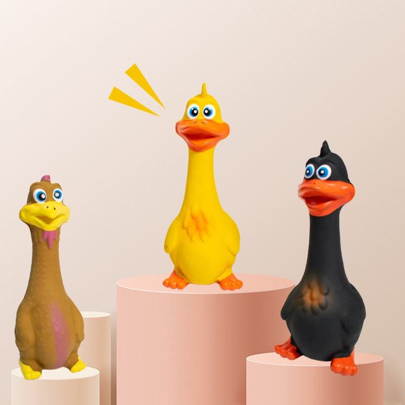 3pcs Latex Screaming Chicken Toys for Dog