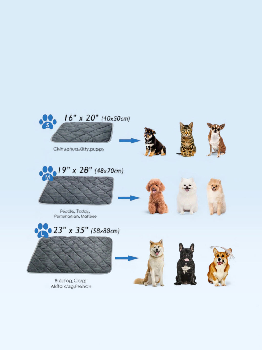 Self-Heating Cat & Dog Bed Mat