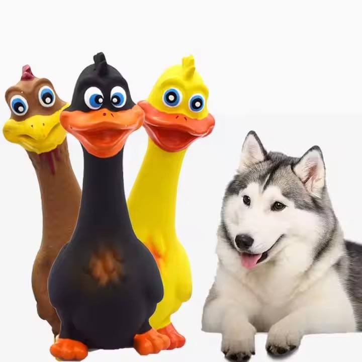 3pcs Latex Screaming Chicken Toys for Dog
