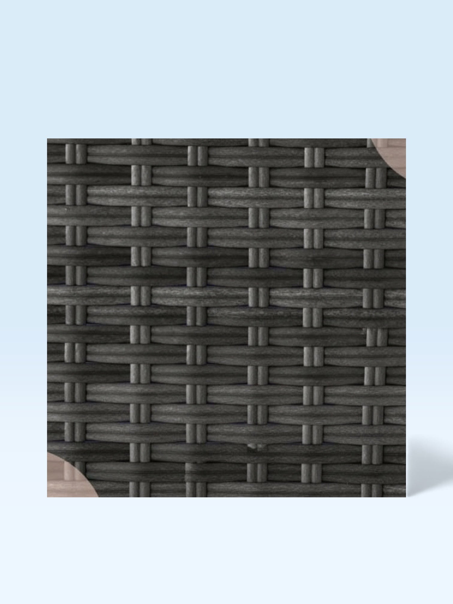 Outdoor Dog Bed with Canopy and Water-Resistant Cushion – Dark Blue