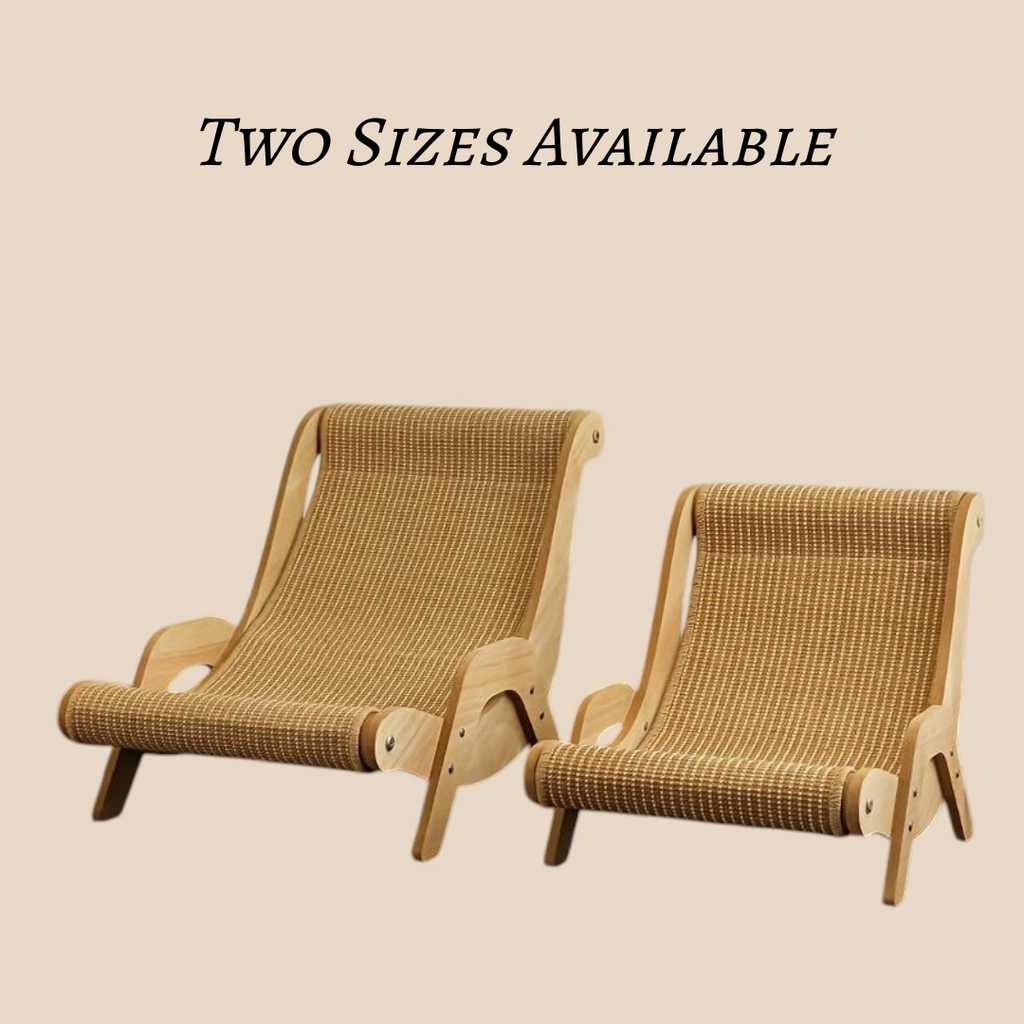 2 In 1 Cat Lounge Hammock with Scratching Post